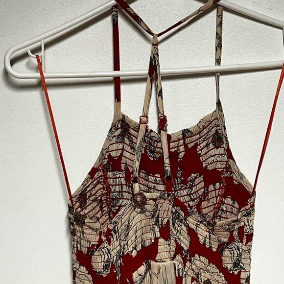 Free People Intimately Heatwave Sunset Combo Maxi Slip Dress Sz XS - Picture 6 of 10